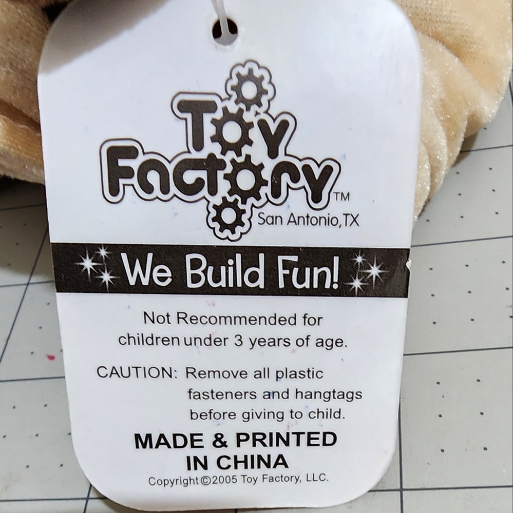 Toy factory brown and tan wrinkle puppy - Picture 8 of 9